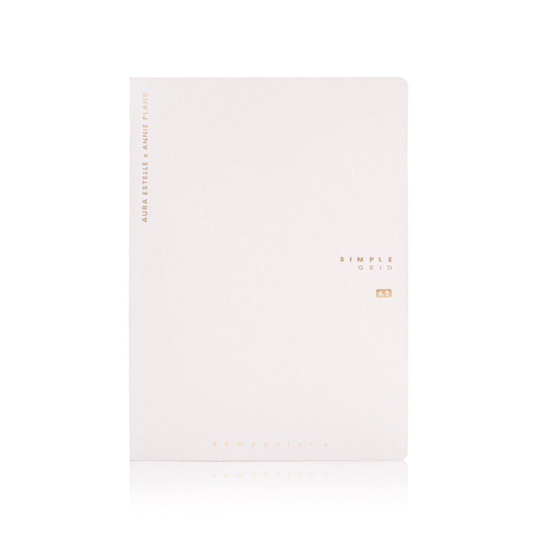 A5| B6 | Simple Grid Companion Plus Planners | Undated | Tomoe River Paper