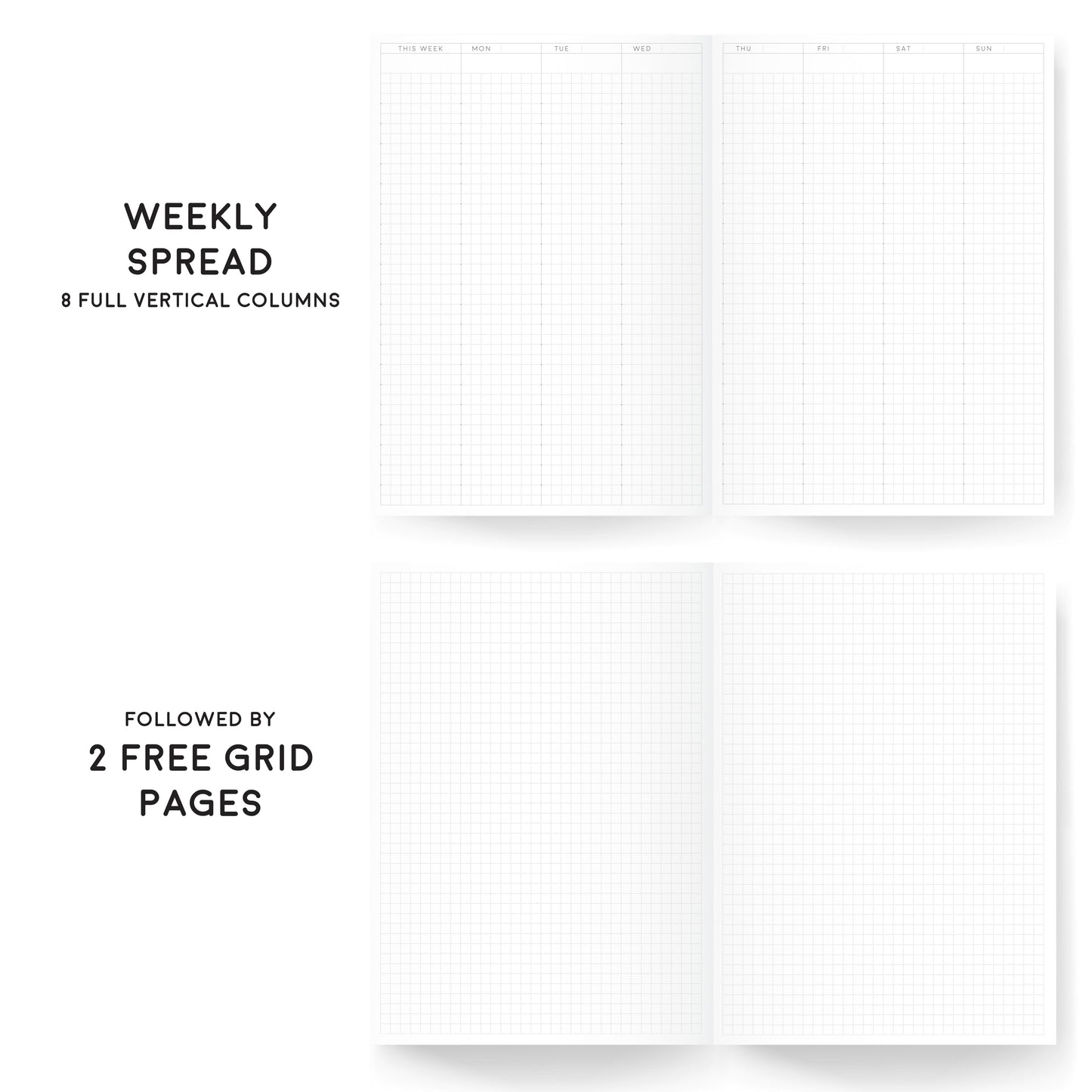 B6 Complete Weekly Vertical Planner | Undated | Tomoe River Paper