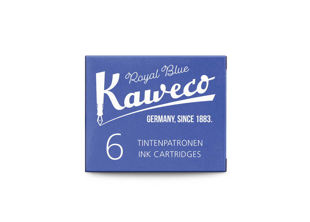 Kaweco Ink Cartridges Royal Blue 6-Pack