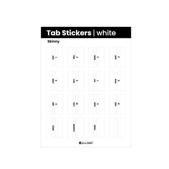 PVC TAB STICKERS