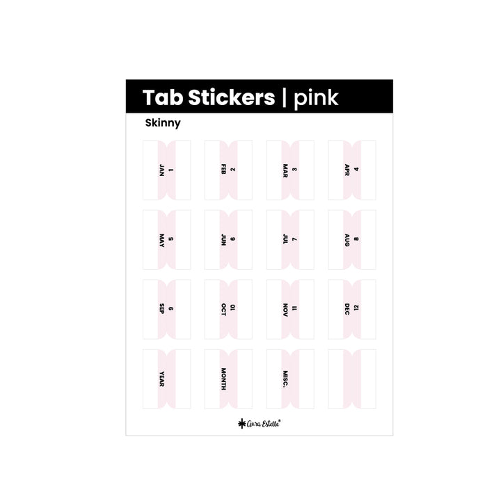 PVC TAB STICKERS