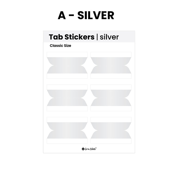 CLASSIC SIDE/TOP TAB STICKERS